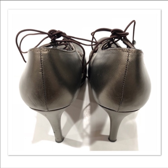 Stuart Weitzman Lace-Up Platform Stilettos - Picture 6 of 8